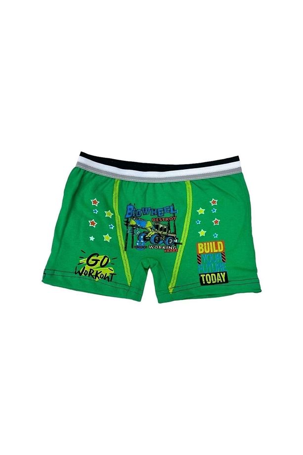 Karışık Renkler Erkek Çocuk Boxer 5'li - 3