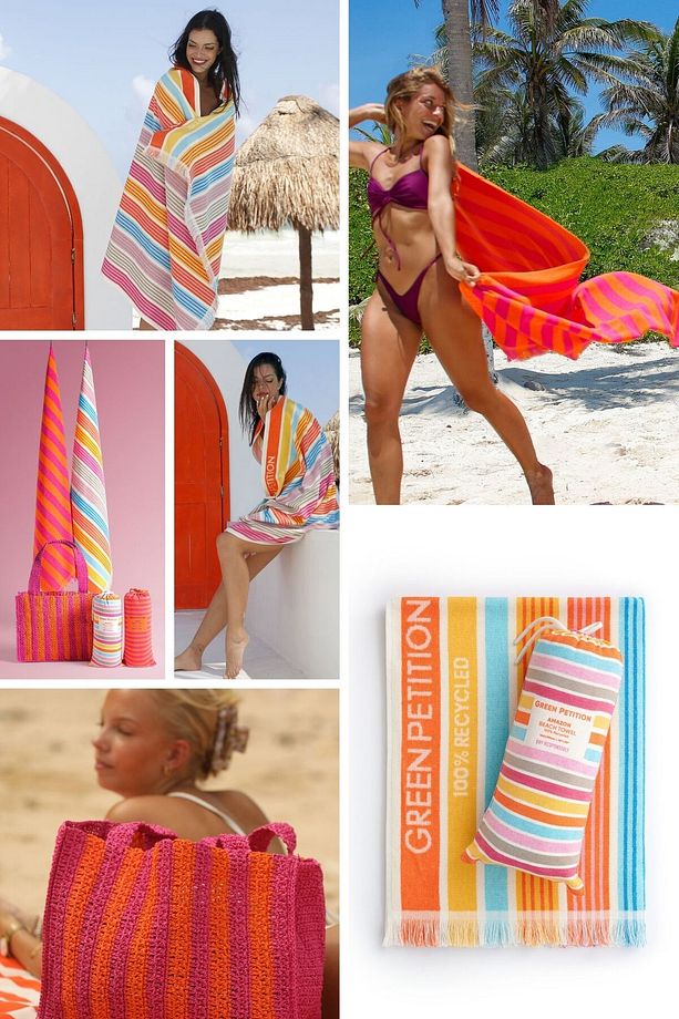 3'lü Set – Özel Paketlerinde Maris Ruby Ve Ocean Amazon Toucan Marla Ruby Plaj Çantası Birlikte - 4