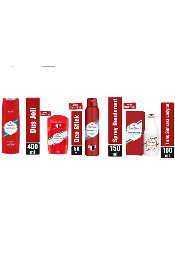 Whıtewater Set 4lü (DUS JELI 400ML STICK 50ML DEODORANT 150ML CAPTAİNTRAS LOSYON 100ML) - 2