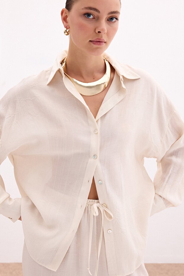 Salaş Gömlek - Taş - 7