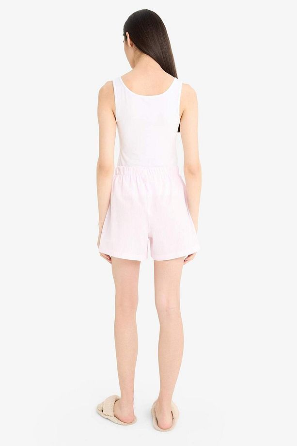 Regular Fit Kısa Boy Poplin 2'li Pijama Alt-fall In Love E4342ax25sm - 8
