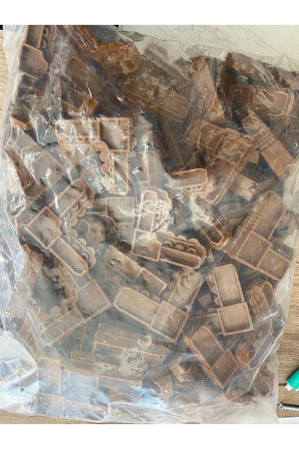 17x25 Sineklik Köşe Takozu Kahverengi 4 Adet 1 Takım - 2