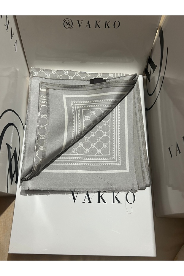 KUM MONOGRAM TWİLL ŞAL - 2