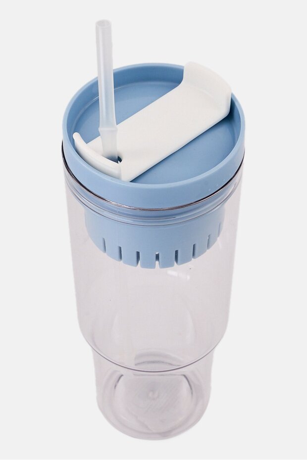 Clear Tumbler With Tea And Fruit Infuser, Transparent - 2