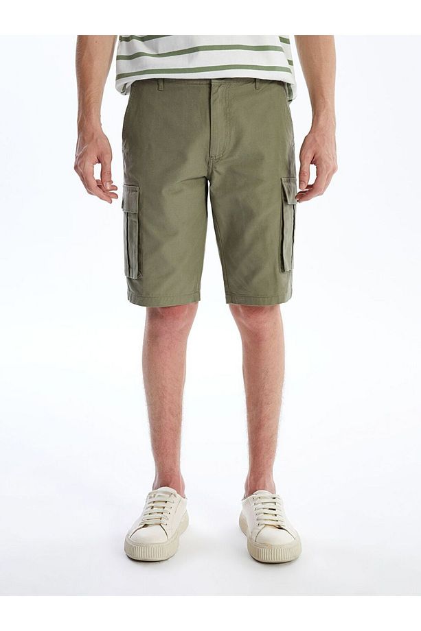 XSIDE Slim Fit Erkek Kargo Şort - 2