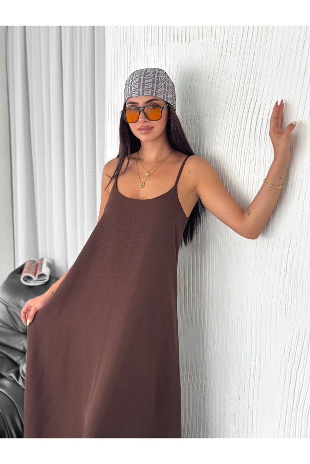 Aerobin Casual Dress with Cotton Adjustment Strap