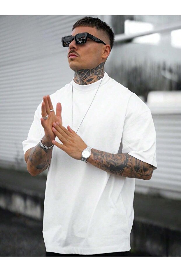 Men's Basic Crew Neck T-Shirt - 3