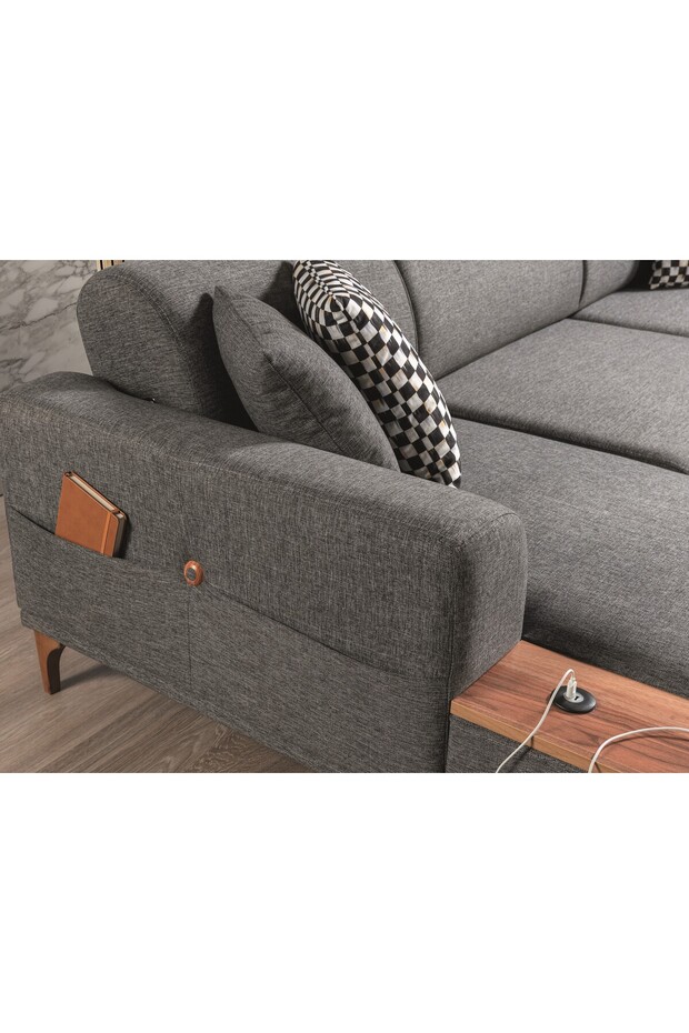 MODA KÖŞE TAKIMI GRİ - 2