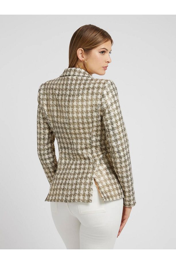 EMELIE FOILED BLAZER - 3
