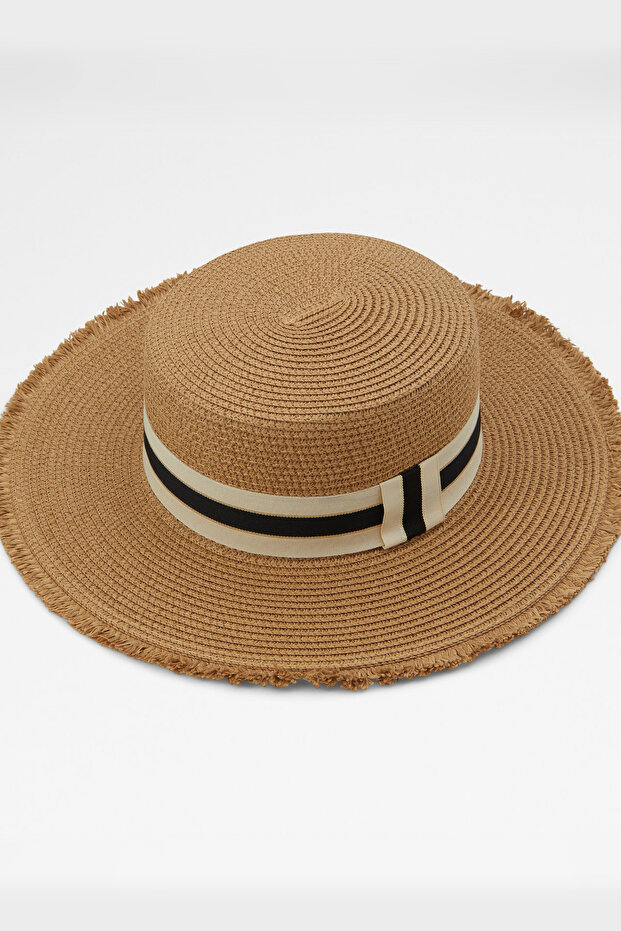 Devalaena - Kadın Bej Şapka - 1