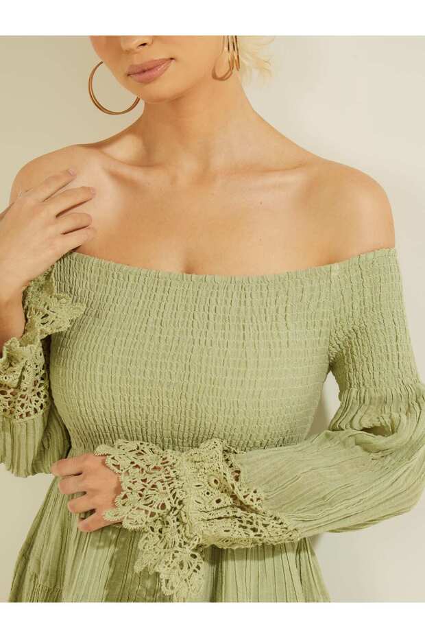 Kadın İşlemeli Elbise - 5