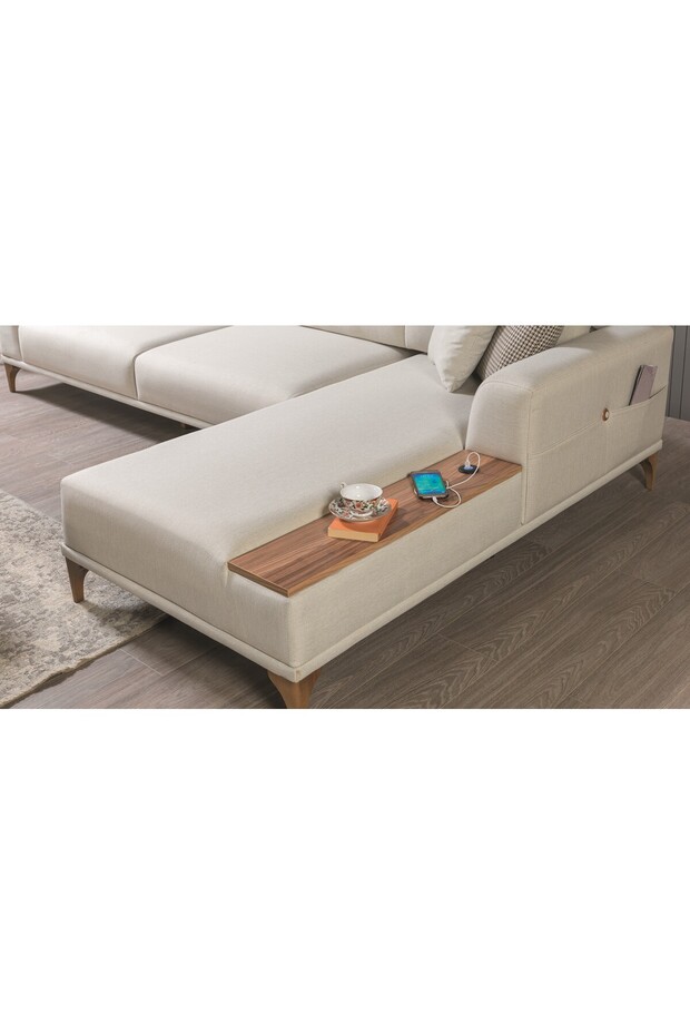 MODA KÖŞE TAKIMI KREM - 5