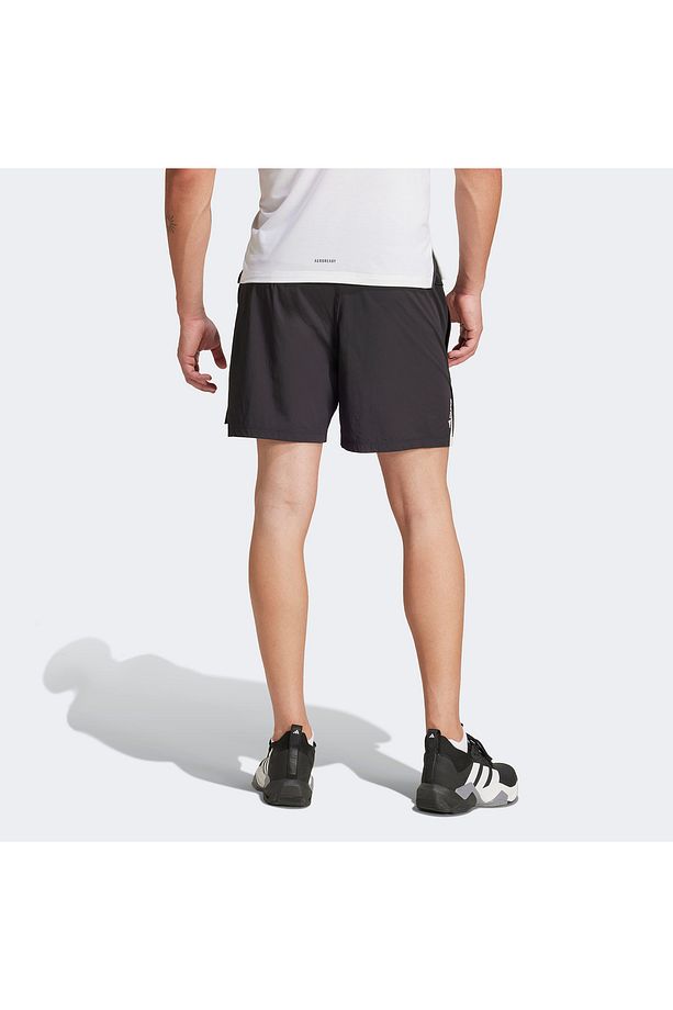 Designed For Pro Series Erkek Siyah Antrenman Şort - 3