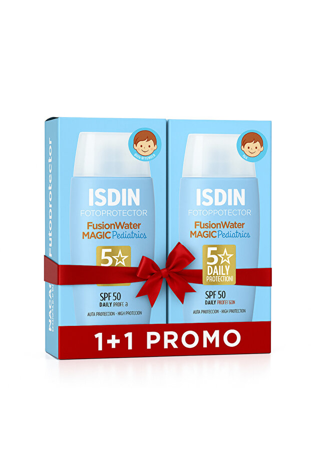 Fotoprotector Fusion Water 50+ 50Ml Magic Pediatrics Promo (1+1)