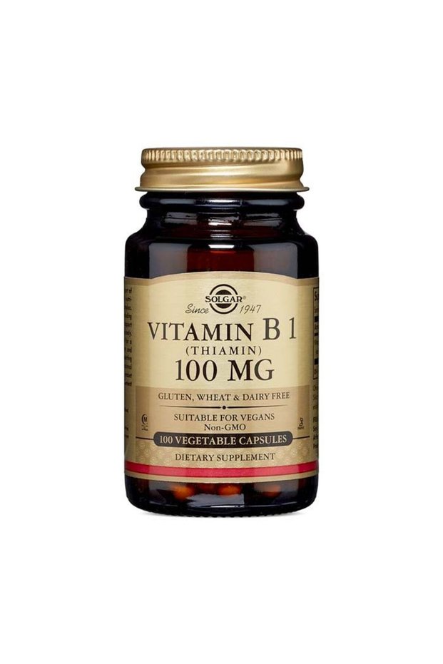 Solgar Vitamin B1 Thiamin Veg Caps 100S
