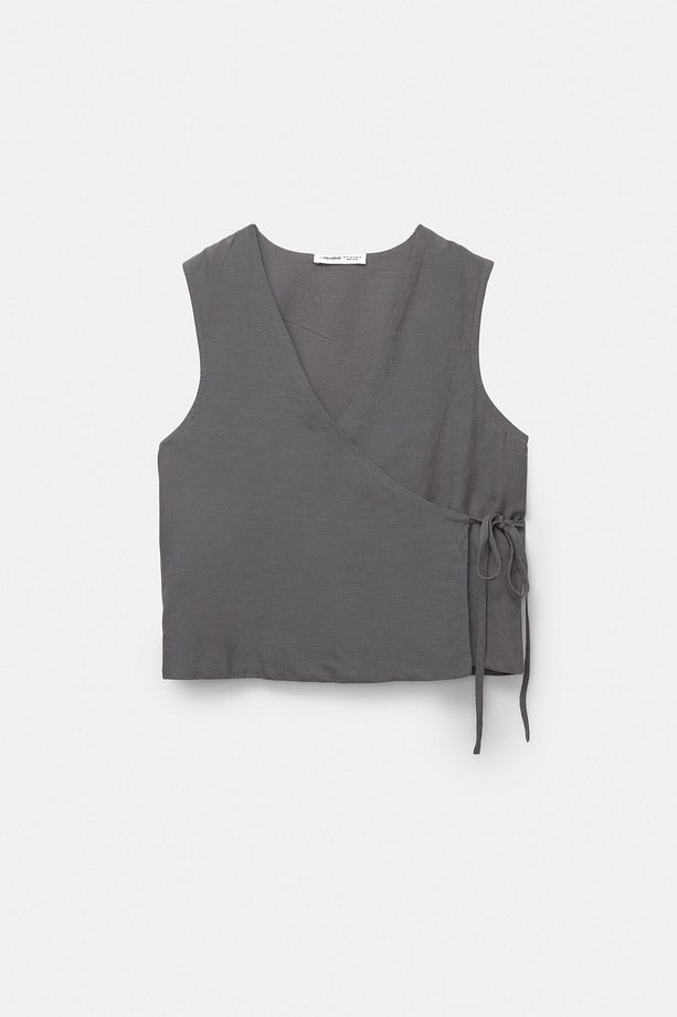 Rustik kruvaze top - 7