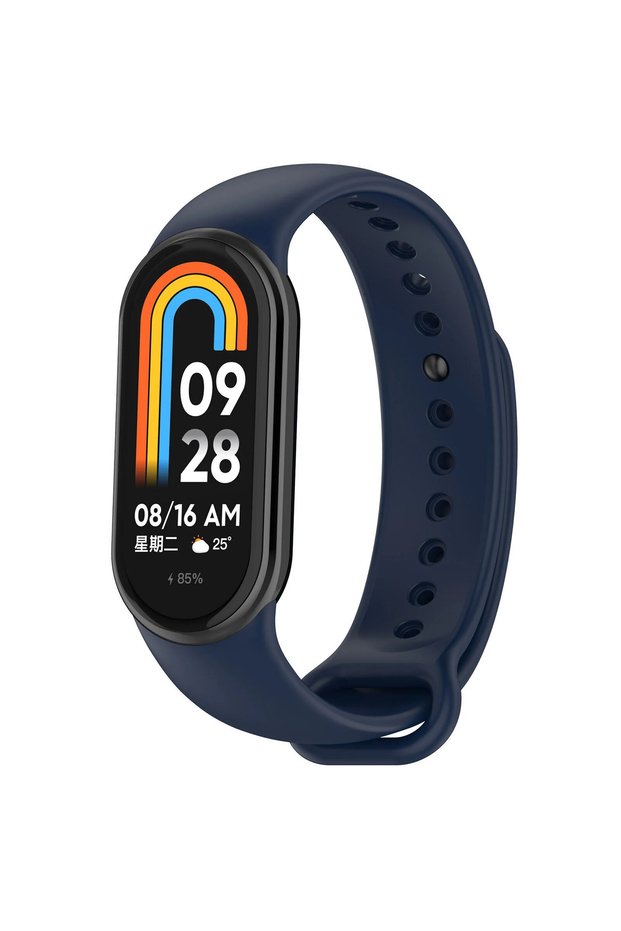 Xiaomi Mi Band 8/9/10 Cord Smart Bracelet Cord Classic Color Silicone Strap Wristband Compatible