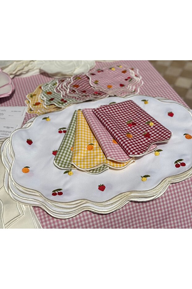 Fruit 4-Piece Napkin