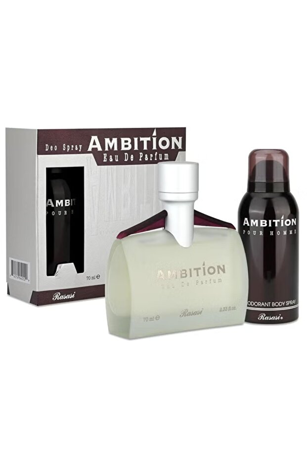 Rasasi Ambition Men Spray Edp 70ml + Deo 150ml