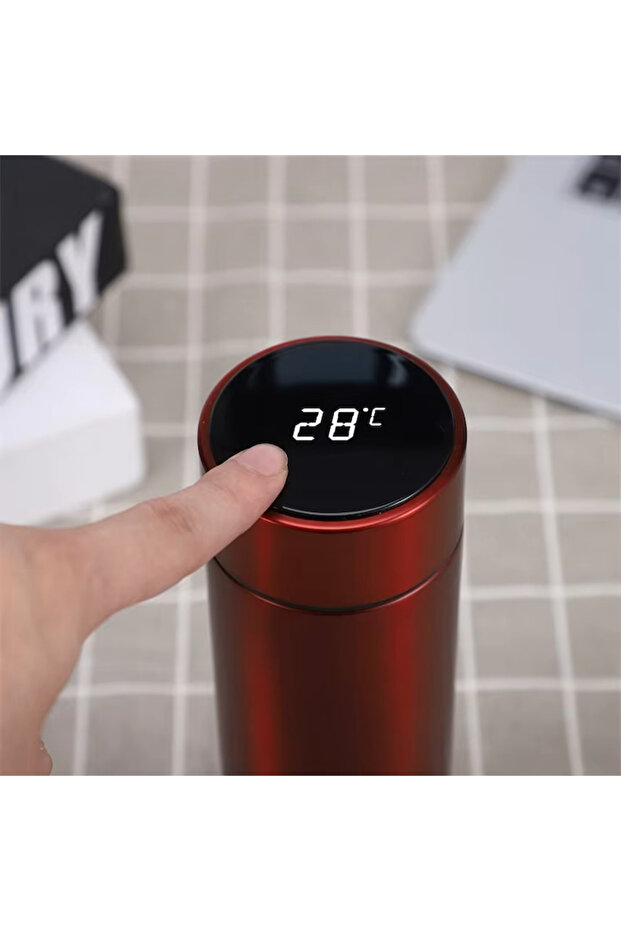 Smart Thermos with LED Display VarioShop®, Temperature Display, Keeps Drinks Hot or Cold - 6