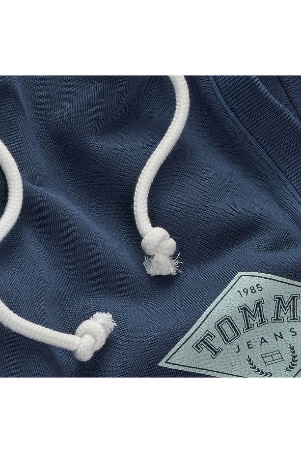 Tommy Jeans Regular Varsity Erkek Mavi Şort - 7