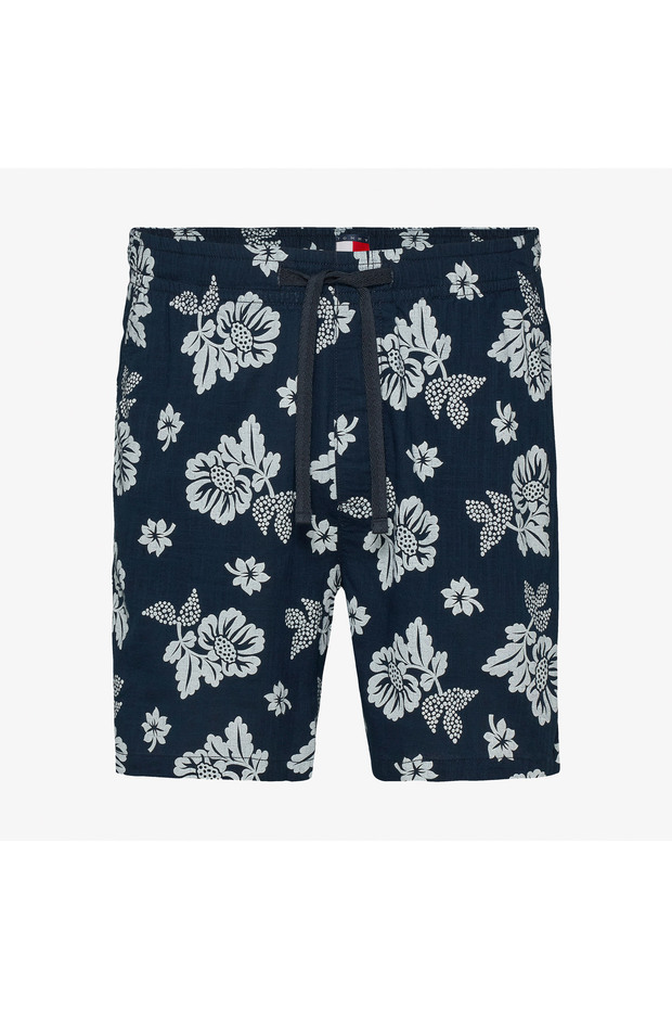 Tommy Jeans Aop Slub Erkek Lacivert Mayo - 2