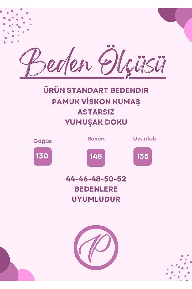 ECE616119 Pamuk Viskon Ece Elbise - 3