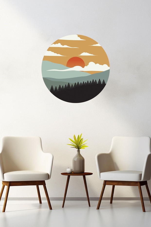 Home Decoration Bohemian Sticker 60 X 60 cm (Model-58)