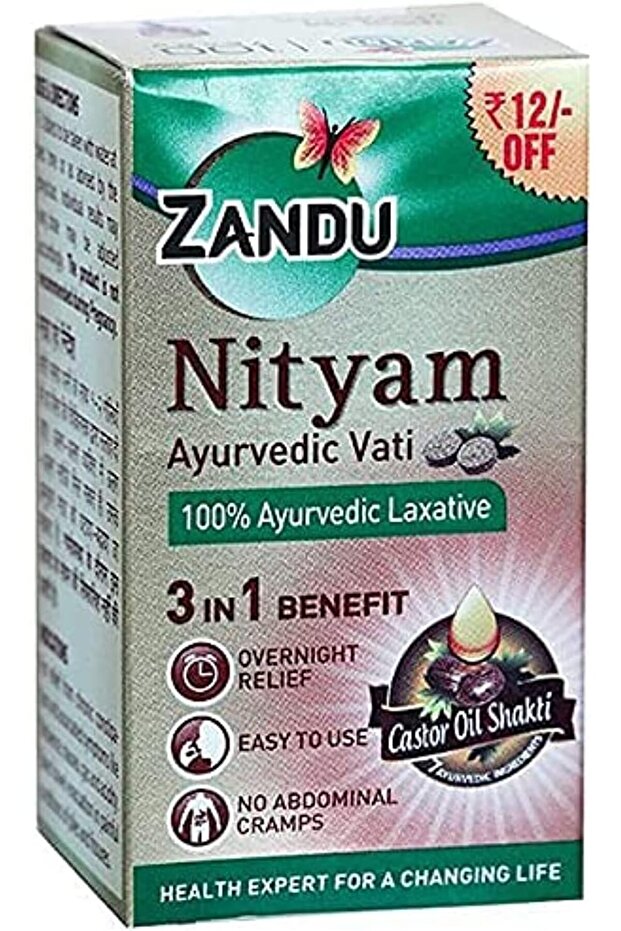 Nityam Laxative Vati (100% Ayurvedic)