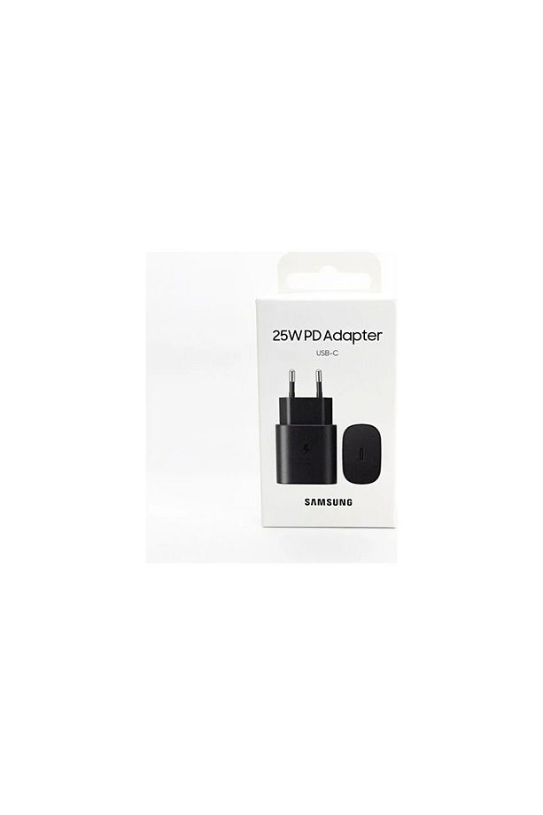 Samsung Galaxy A15 -A25 -A35 - A55 5g Type-C Fast Şarj Adaptörü 25W Beyaz - Siyah - 2