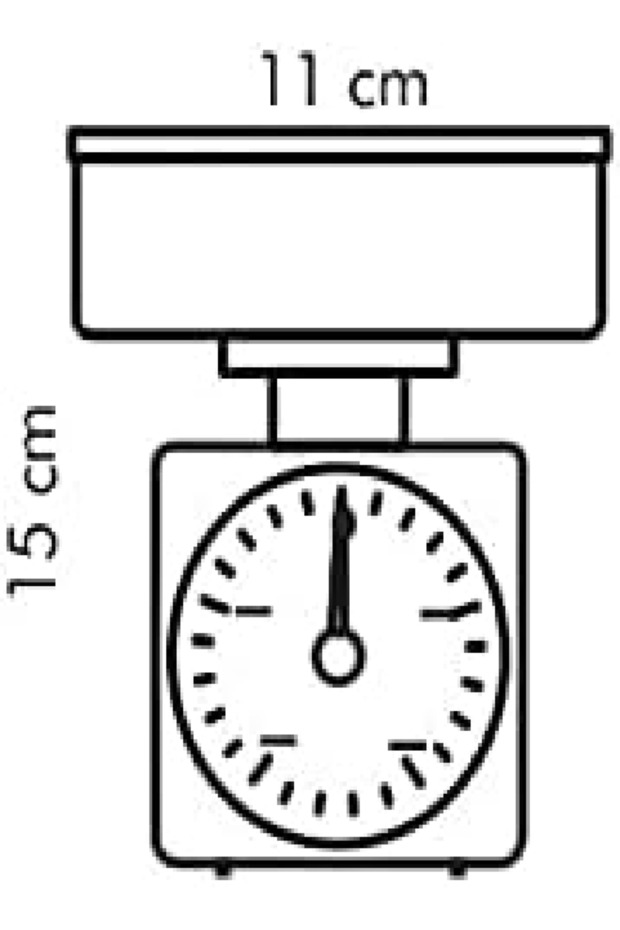 ميزان مطبخ أكيورا ٠.٥ كجم - صغير الحجم ودقيق - 5