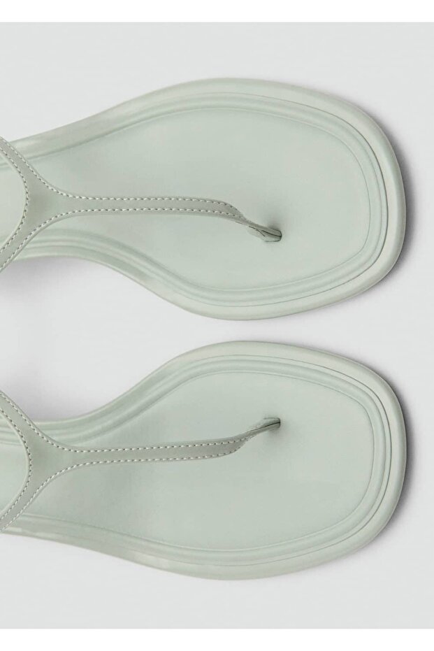 Kitten topuklu bantlı sandalet - 3