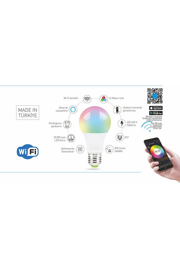 WİFİ AKILLI AMPUL - 2