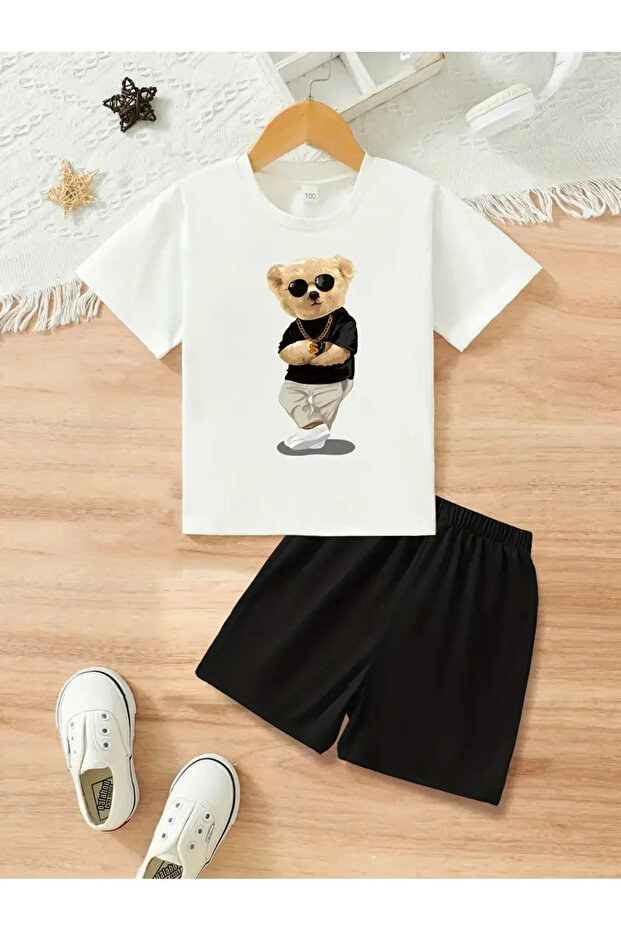 Children's T-Shirt and Pocket Shorts Set