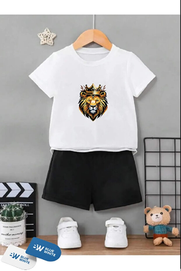 Children's T-Shirt and Pocket Shorts Set