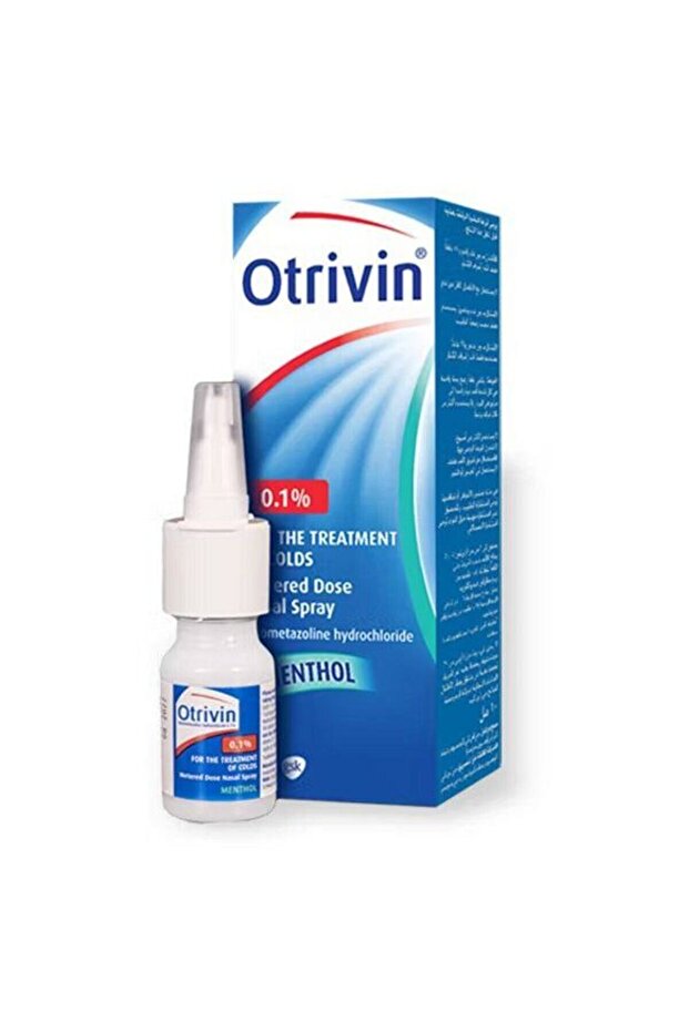 Otrivin 0.1% Menthol Nasal Spray, 10ml