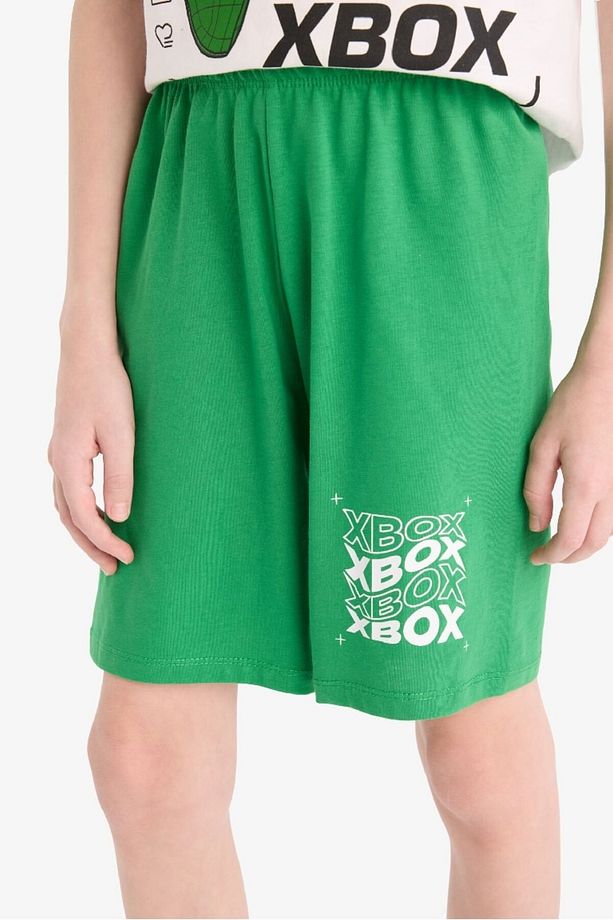 Erkek Çocuk Xbox Pijama Takımı Kısa Kollu Üst Beli Lastikli Şort E0345a825hs - 7