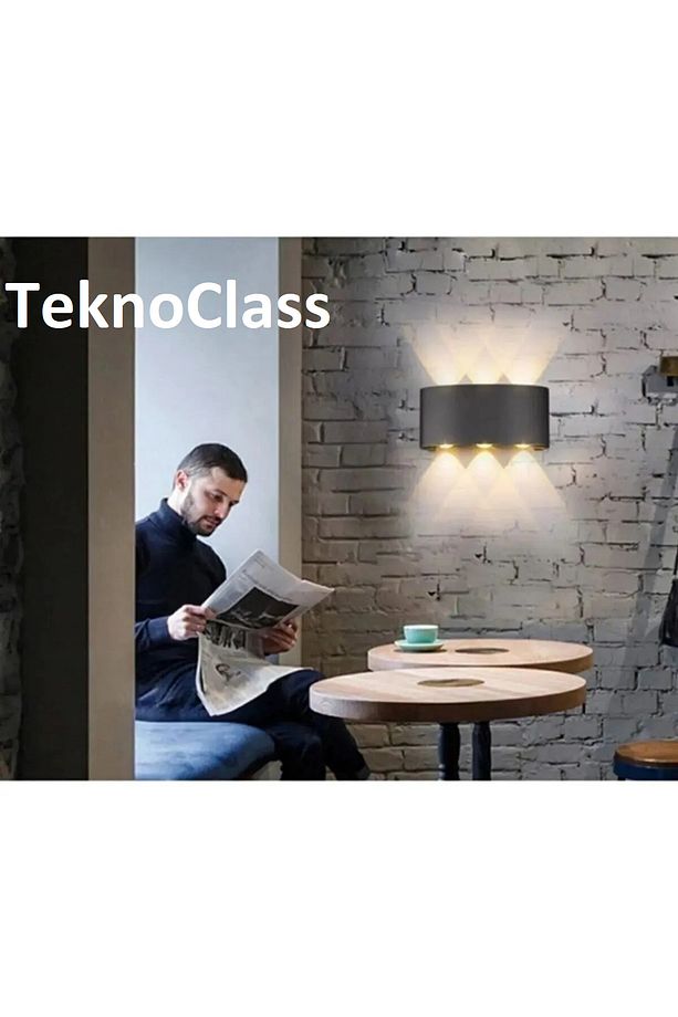 Dekoratif Çift Taraflı Led Aplik Günışığı Modern Led Aplik Şık Tasarım - 7