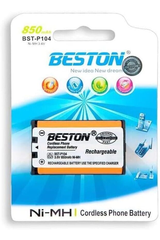 104 Rechargeable Cordless Phone Battery