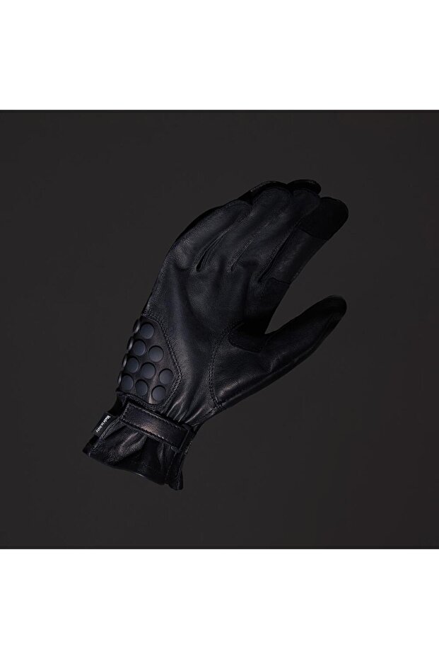 RACE ONE DERİ ELDİVEN SİYAH - 3