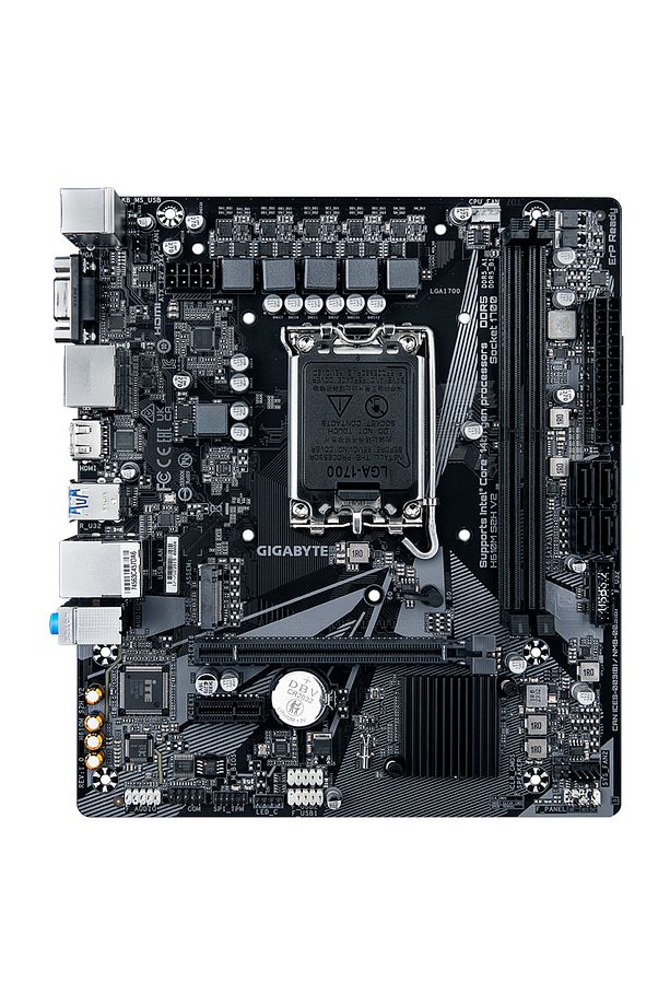 H610m S2h V2, Rev.1.0, 5600mhz, 2xddr5, M.2, D-sub, 2xdp, Hdmı, 12-13-14.nesil, Lga1700 Sok - 4