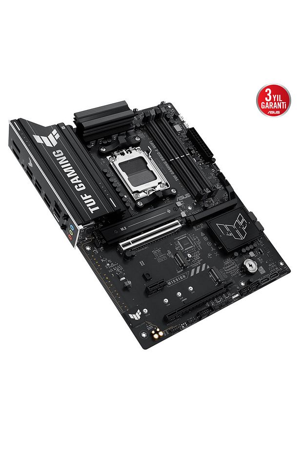 Tuf Gamıng B850-e Wıfı, 4xddr5, 3x M.2, Hdmı, Dp, Type-c, Wi-fi 6e, Bluetooth V5.3, Am5 Soket G - 3