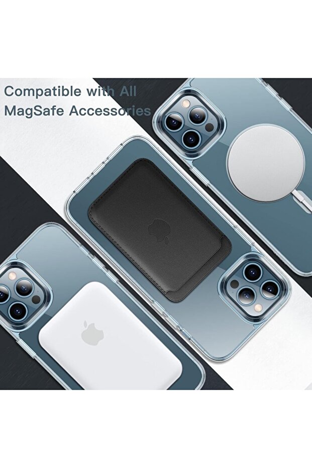 Magnetic Case for iPhone 14 MAX (PLUS)6.7" – MagSafe, Shockproof Bumper , Clear Anti-Scratch Case - 10