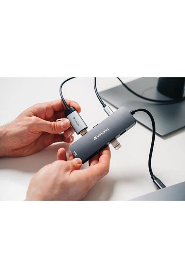 32151 USB-C PRO 8 PORT ÇOK BAĞLANTILI HUB CMH-08 - 4