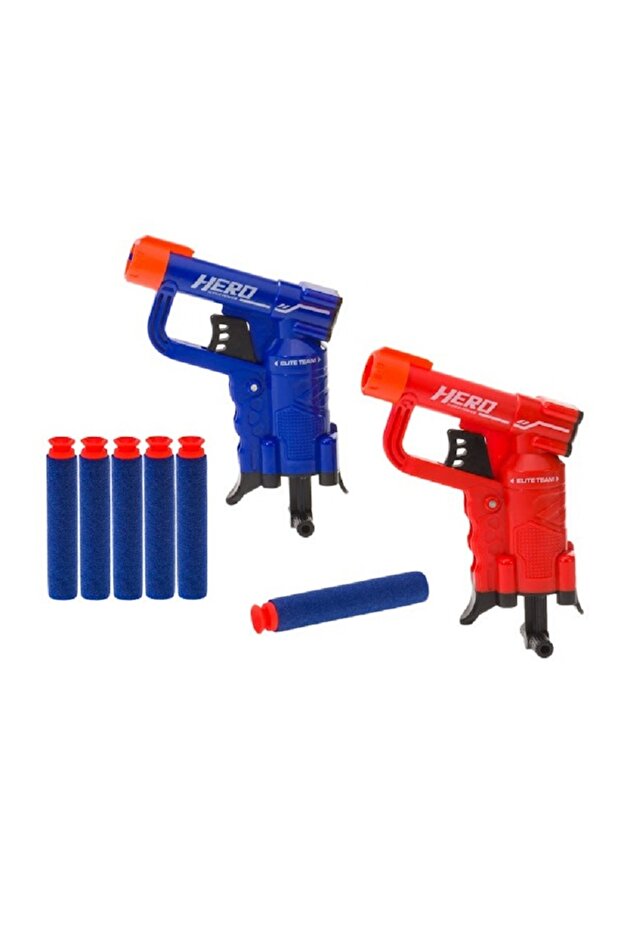مجموعة مسدس السهام الرغوي البطل - 2