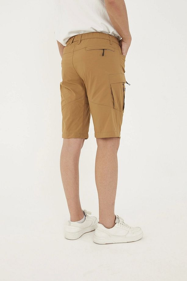 Kadın Erkek Unisex Su İtici Spor Likralı Yazlık Taktik Şort - 5 Cepli Regular Kalıp - 2