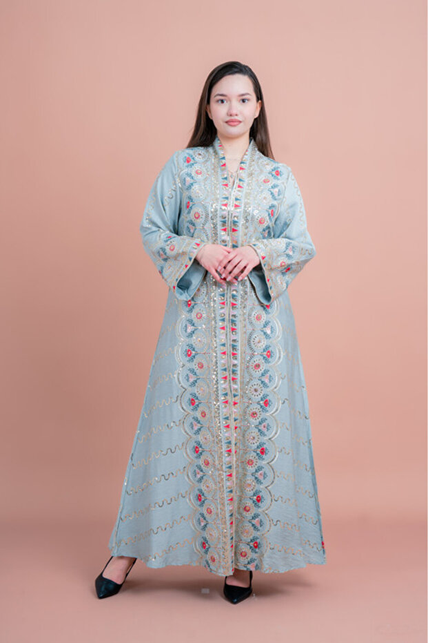 Embroidered Modern Jalabiya