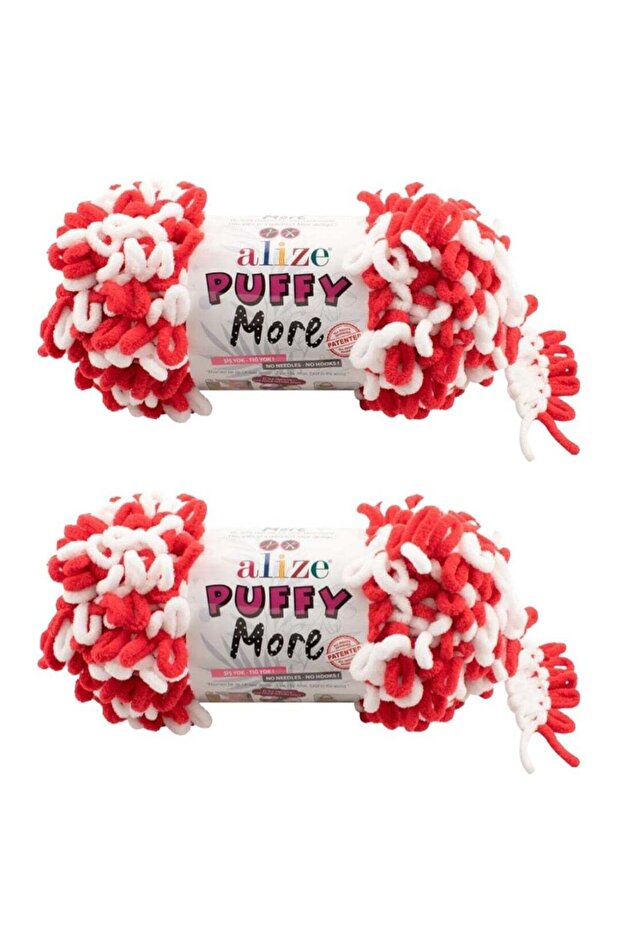 بكرتان من خيط الصوف Puffy More