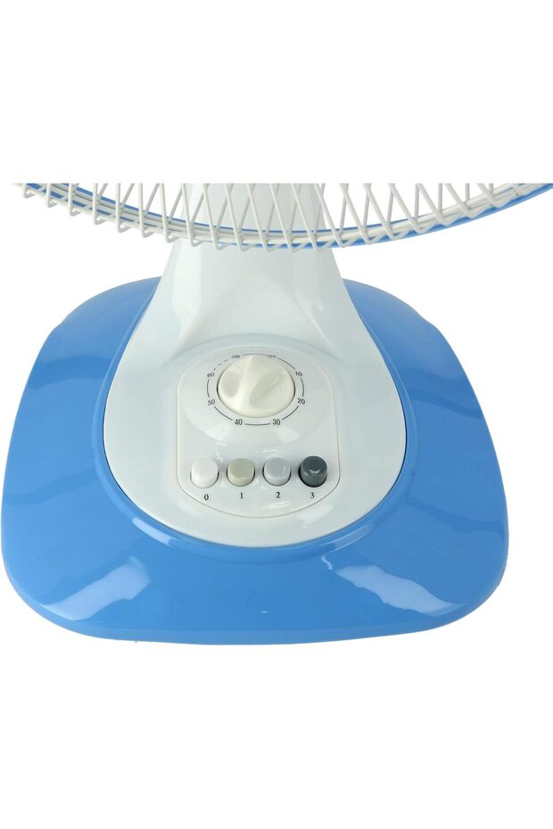 60w 16-inch Table Fan - 3 Speed Settings With Oscillating/rotating And Static Feature - 7