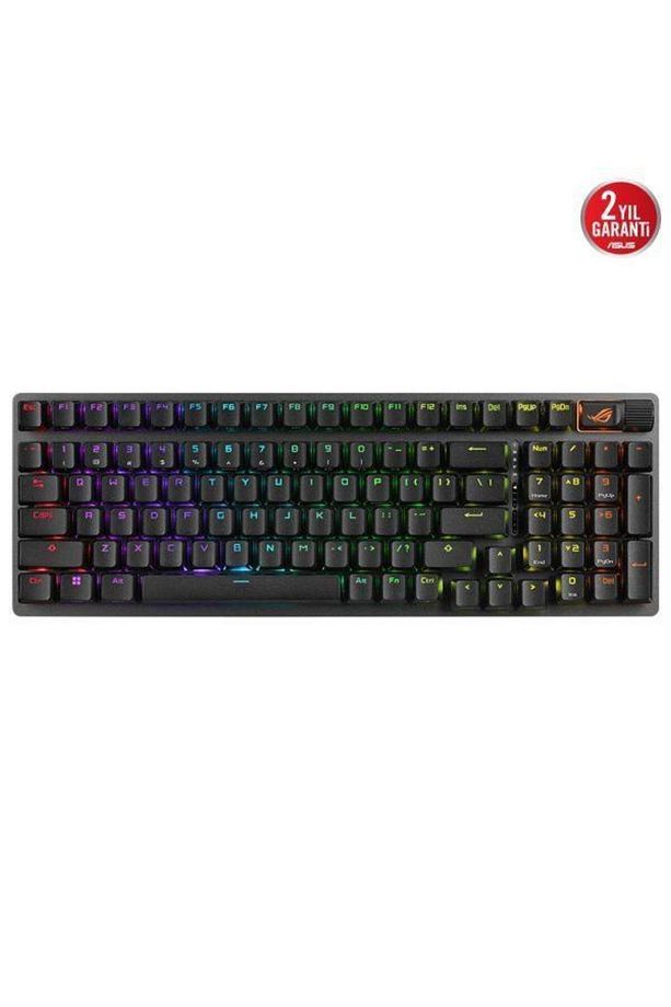 Rog Strıx Scope Iı 96 Nx Snow Kablosuz Rgb Gamıng Klavye Eng - 4